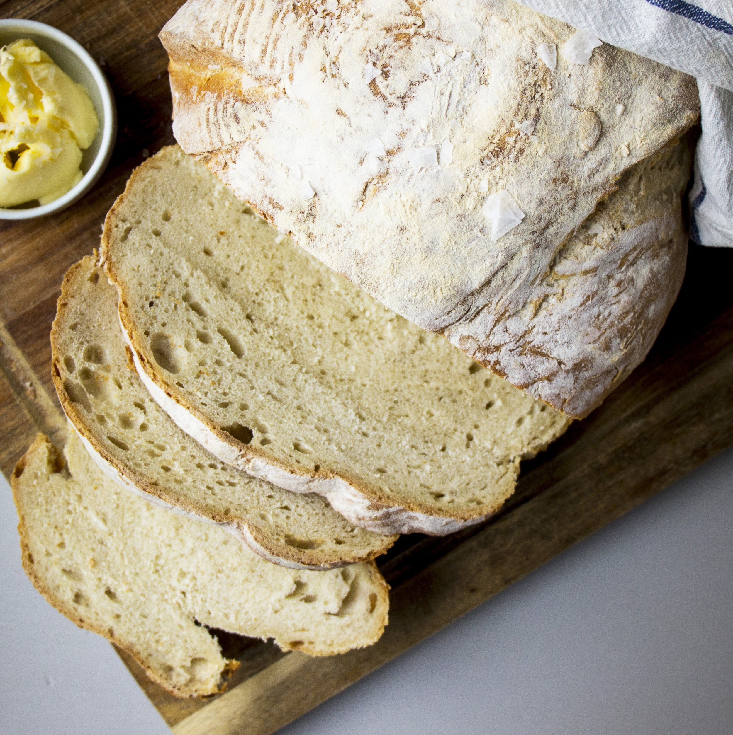 Homemade Bread    Fill your home with the delicious aroma of fresh baked bread that will never make you look at another store bought loaf again!