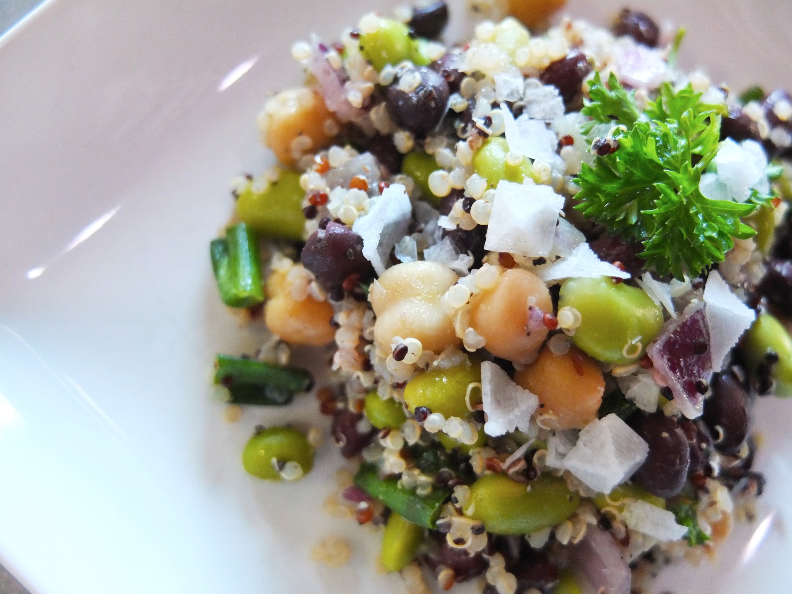 3 Bean Quinoa Salad
